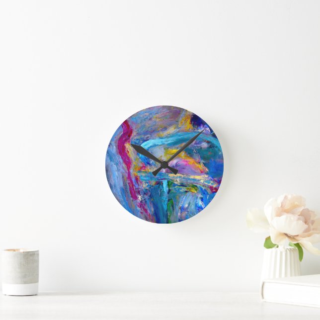 Abstract 1997 Wall Clock (Home)