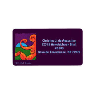 Abstract 1-6-10 Address Label