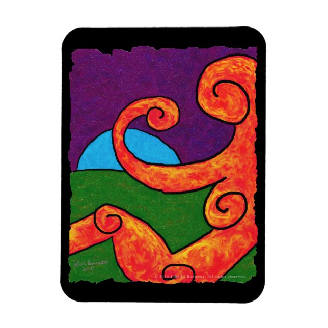 Abstract 1-6-10 Premium Flex Magnet (Vertical)