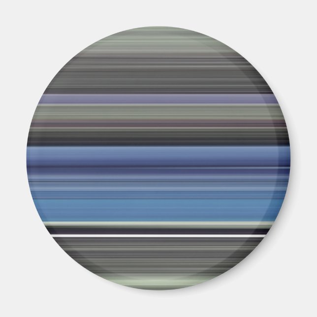 Abstract #1: Blue and gray Magnet (Front)
