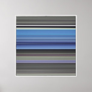 Abstract #1: Blue and grey Canvas Print