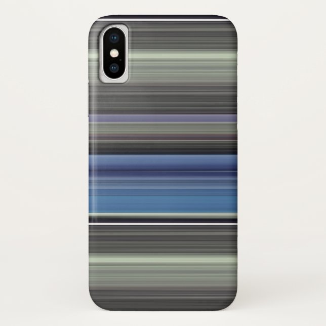 Abstract #1: Blue and grey Case-Mate iPhone Case (Back)
