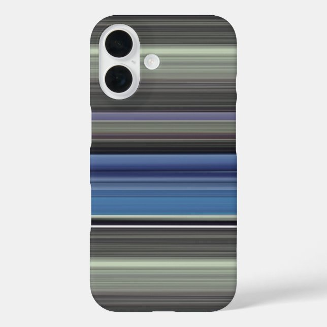Abstract #1: Blue and grey Case-Mate iPhone Case (Back)
