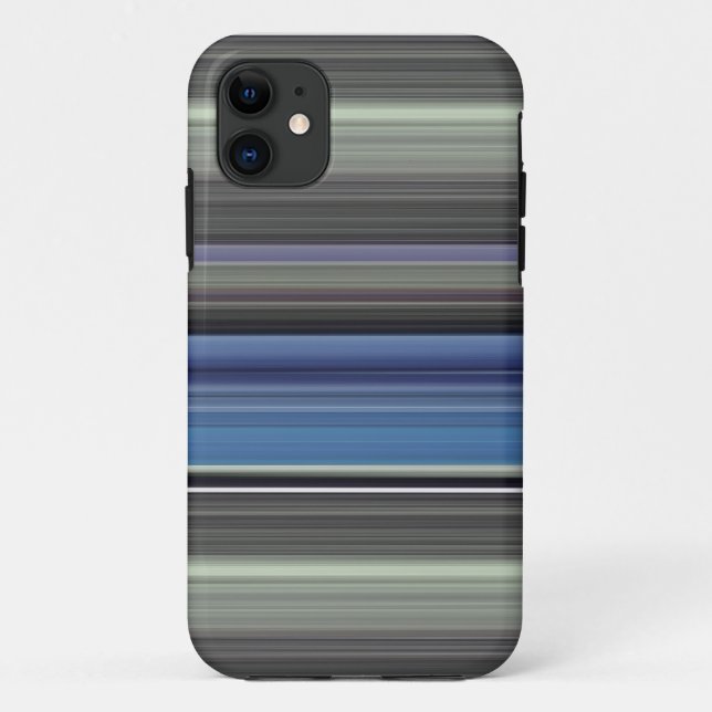 Abstract #1: Blue and grey Case-Mate iPhone Case (Back)