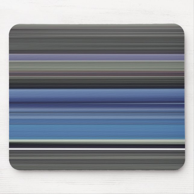 Abstract #1: Blue and grey Mouse Mat (Front)