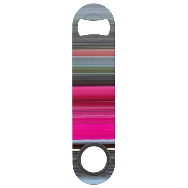 Abstract #1: Cerise and grey (Back)