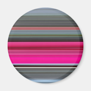 Abstract #1: Cerise and grey Magnet
