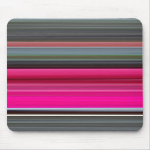 Abstract #1: Cerise and grey Mouse Mat