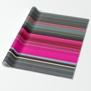 Abstract #1: Cerise and grey Wrapping Paper