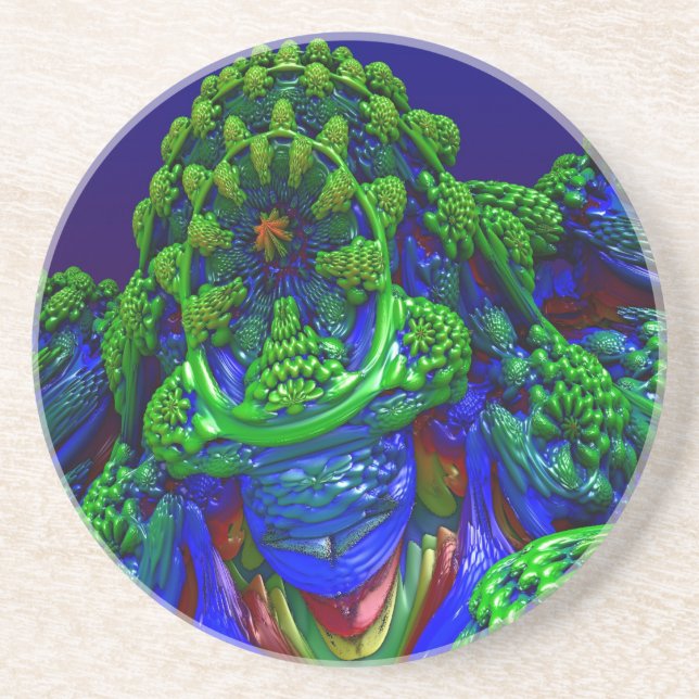 Abstract 1 coaster (Front)