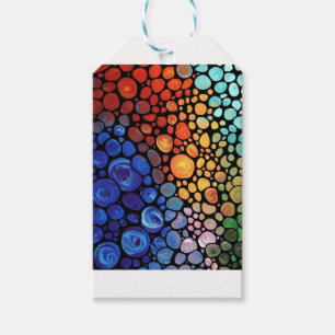 abstract-1 gift tags