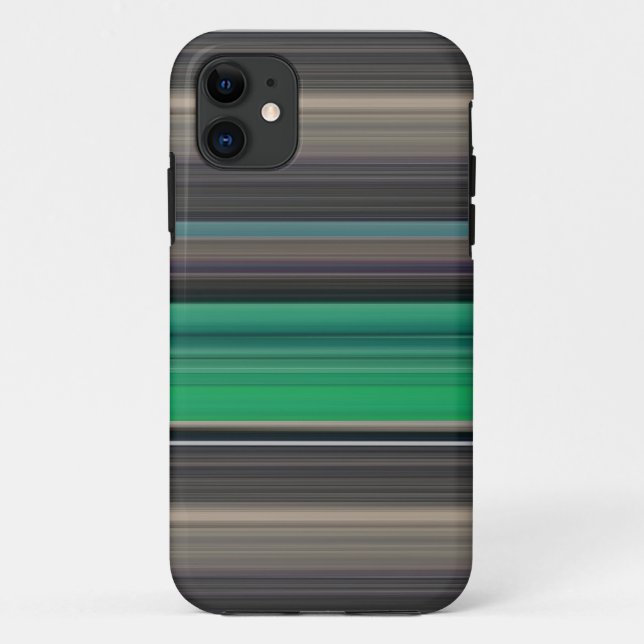 Abstract #1: Green and grey Case-Mate iPhone Case (Back)