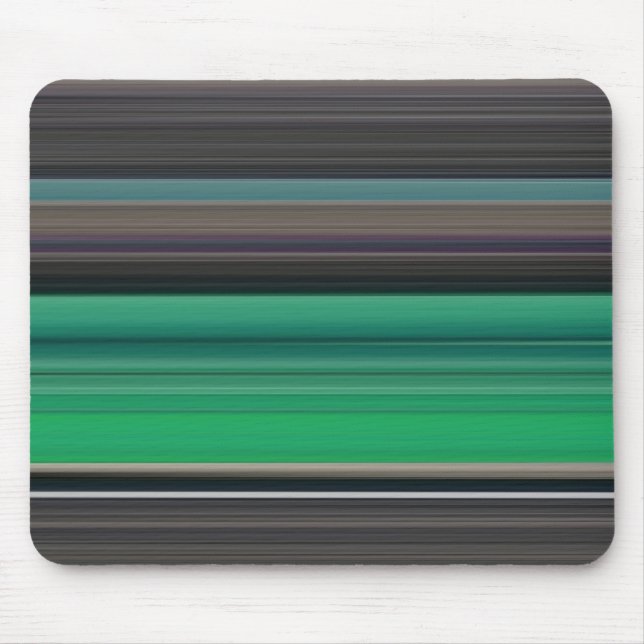Abstract #1: Green and grey Mouse Mat (Front)