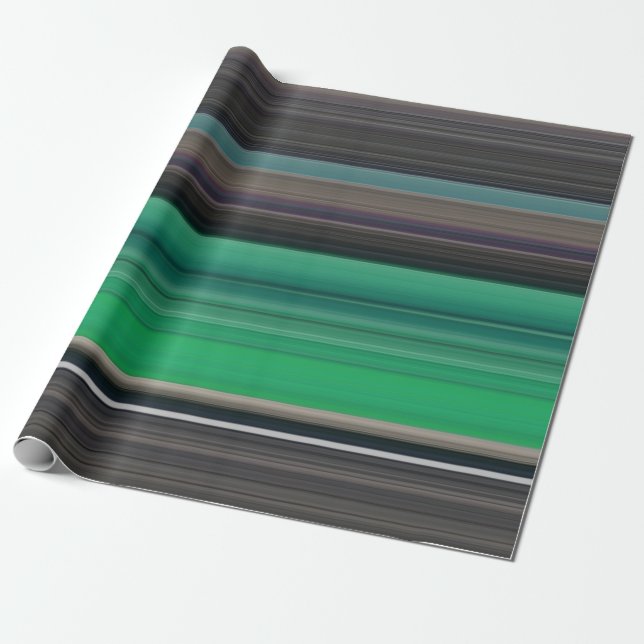 Abstract #1: Green and grey Wrapping Paper (Unrolled)