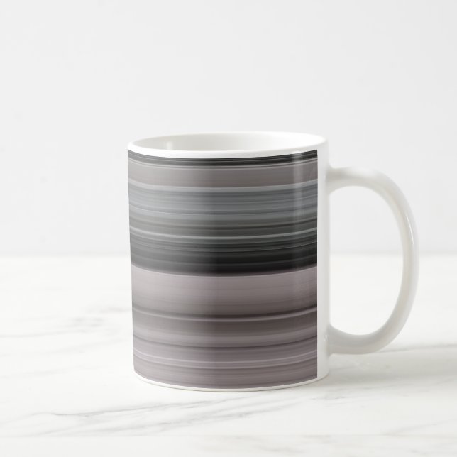 Abstract #1: Grey Coffee Mug (Right)