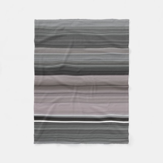 Abstract #1: Grey Fleece Blanket (Front)