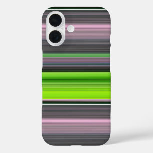 Abstract #1: Lime and grey Case-Mate iPhone Case
