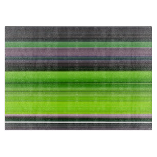 Abstract #1: Lime and grey Cutting Board