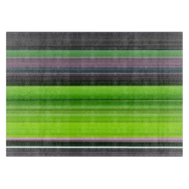 Abstract #1: Lime and grey Cutting Board (Front)
