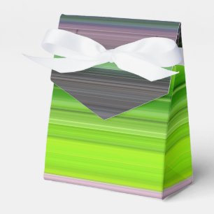 Abstract #1: Lime and grey Favour Box