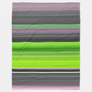 Abstract #1: Lime and grey Fleece Blanket