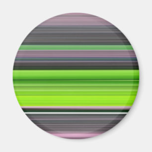 Abstract #1: Lime and grey Magnet