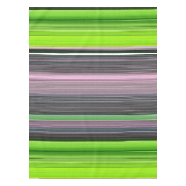 Abstract #1: Lime and grey Tablecloth (Front)