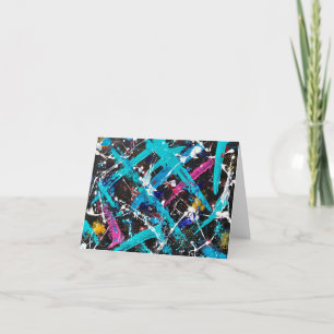 Abstract_1 Note Card <Blank Inside>