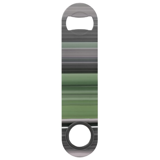Abstract #1: Olive green and grey (Back)