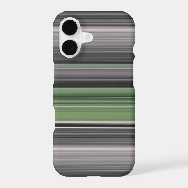 Abstract #1: Olive green and grey (Back)