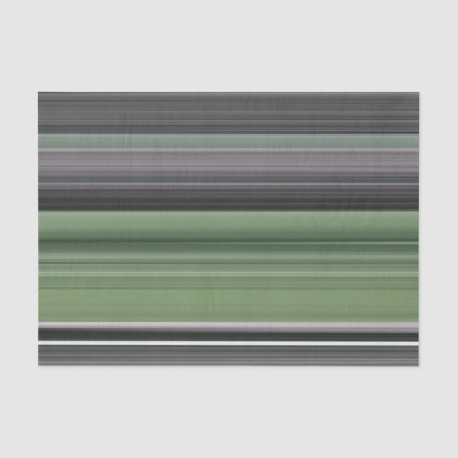 Abstract #1: Olive green and grey Tissue Paper (Front)
