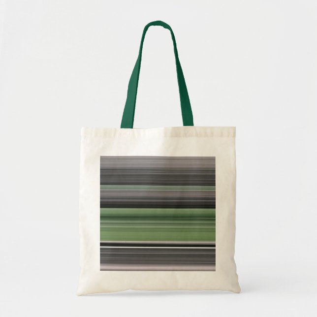 Abstract #1: Olive green and grey Tote Bag (Front)