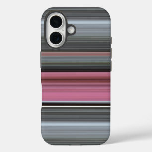 Abstract #1: Pink and grey iPhone 16 Case