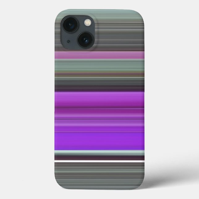 Abstract #1: Purple and grey Case-Mate iPhone Case (Back)