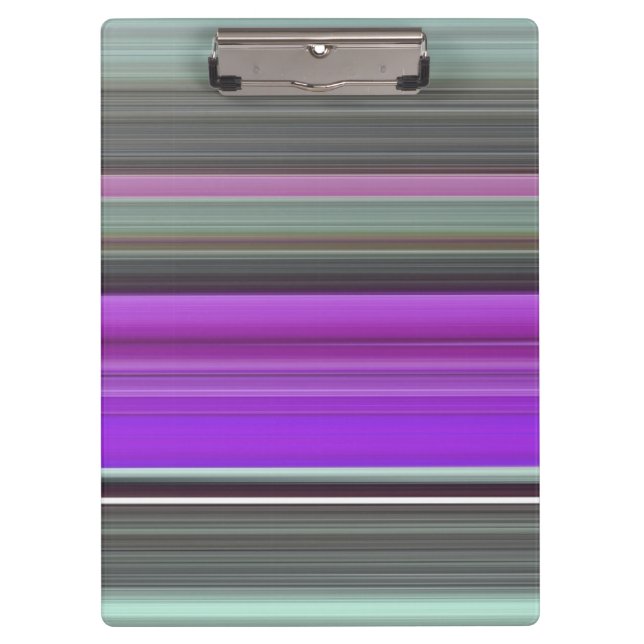 Abstract #1: Purple and grey Clipboard (Front)