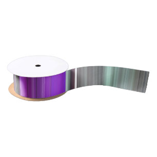 Abstract #1: Purple and grey Satin Ribbon