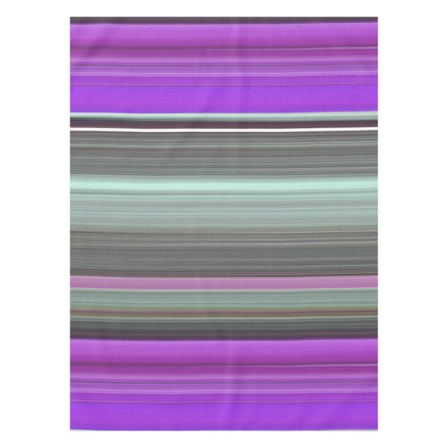 Abstract #1: Purple and grey Tablecloth (Front)