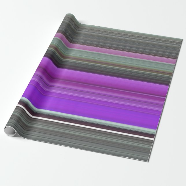 Abstract #1: Purple and grey Wrapping Paper (Unrolled)