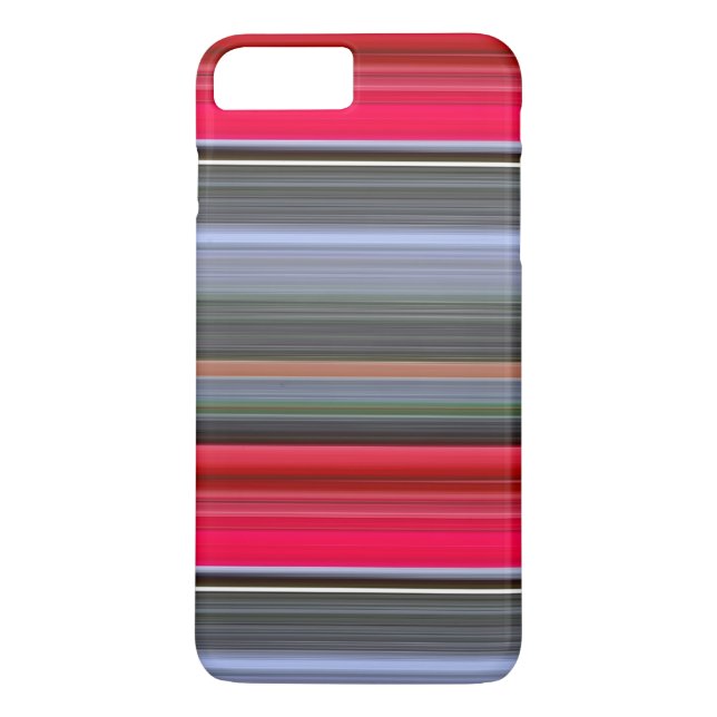 Abstract #1: Red and Grey Case-Mate iPhone Case (Back)