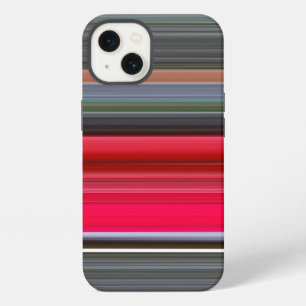 Abstract #1: Red and Grey Case-Mate iPhone Case
