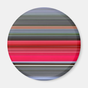 Abstract #1: Red and Grey Magnet