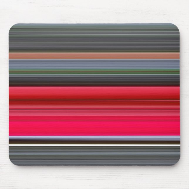 Abstract #1: Red and Grey Mouse Mat (Front)