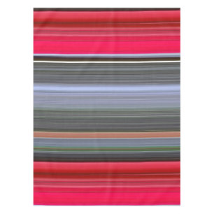 Abstract #1: Red and Grey Tablecloth