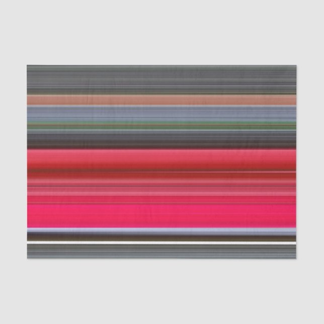 Abstract #1: Red and Grey Tissue Paper (Front)