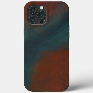 Abstract 1: reds and blues iPhone 13 pro max case