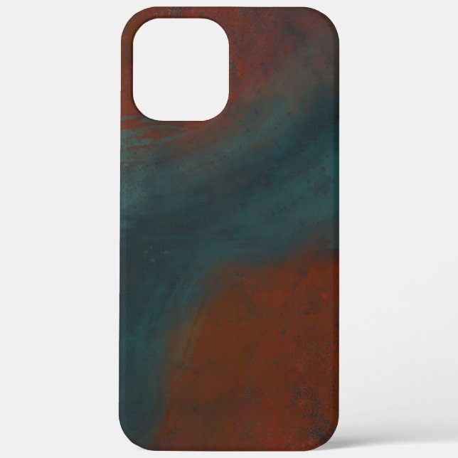 Abstract 1: reds and blues Case-Mate iPhone case (Back)