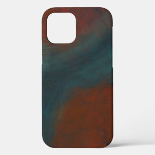 Abstract 1: reds and blues iPhone 12 pro case