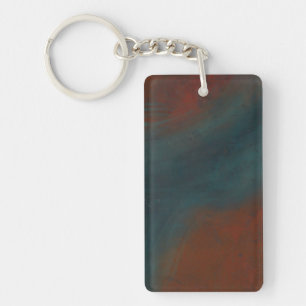Abstract 1: reds and blues key ring
