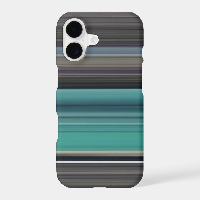 Abstract #1: Teal and grey (Back)