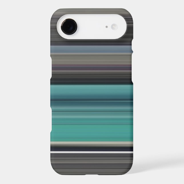 Abstract #1: Teal and grey (Back)